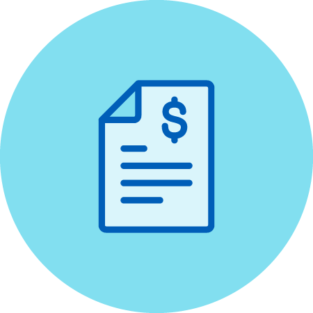 Document with Dollar Sign Icon