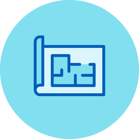 Blueprint Floor Plan Icon